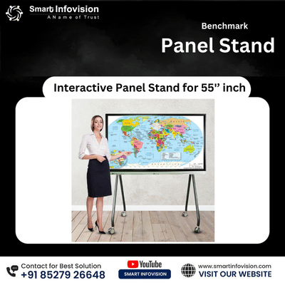 Interactive Flat Panel Stand for 55-Inch Displays | hardware